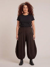 comfortabele jersey harem broek 8318aw - Moonshine