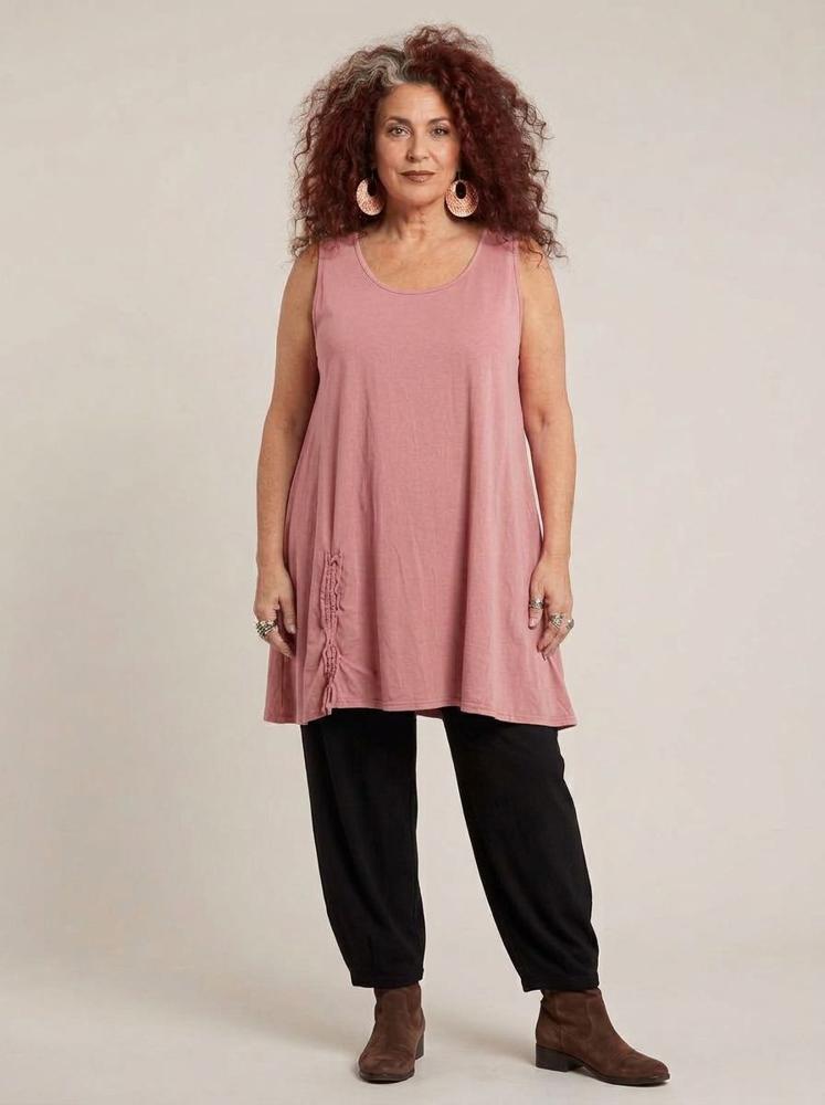 luchtige katoenen dames top 8308aw - Moonshine