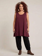 luchtige katoenen dames top 8308aw - Moonshine