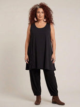 luchtige katoenen dames top 8308aw - Moonshine