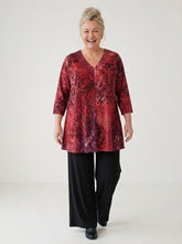 tie-dye boho tuniek shirt rinatye die aw - Ophilia