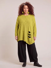 knusse alpaca-wollen trui 251aw - Moonshine