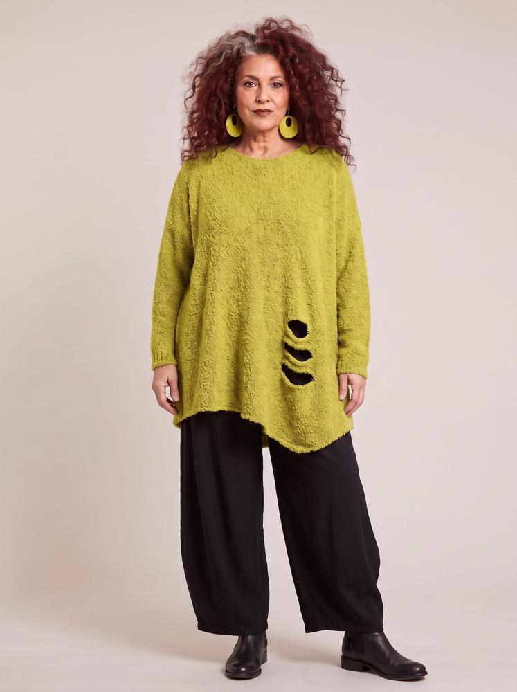 knusse alpaca-wollen trui 251aw - Moonshine