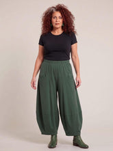 comfortabele jersey harem broek 8318aw - Moonshine
