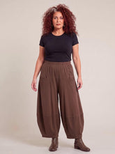 comfortabele jersey harem broek 8318aw - Moonshine