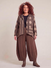 stijlvol katoenen damesvest 8302aw 8302aw - Moonshine