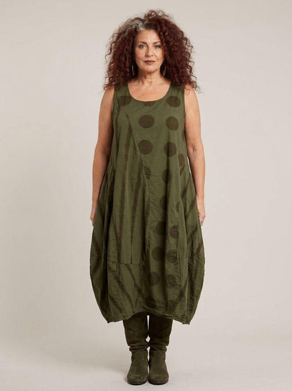bohemian katoenen jurk 8317aw - Moonshine