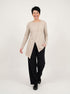 asymmetrisch katoenen dames t-shirt 126018 - wendy trendy