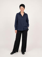 elegante katoenen blouse design 240726 - wendy trendy