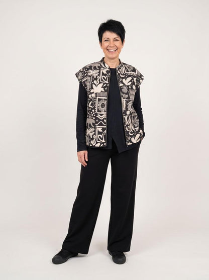 trendy mouwloze damesjas 126120 - wendy trendy
