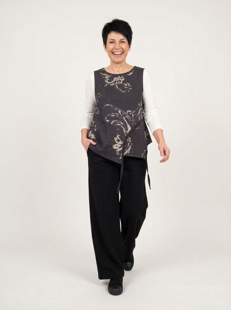 floral elegante katoenen top 125149 - wendy trendy