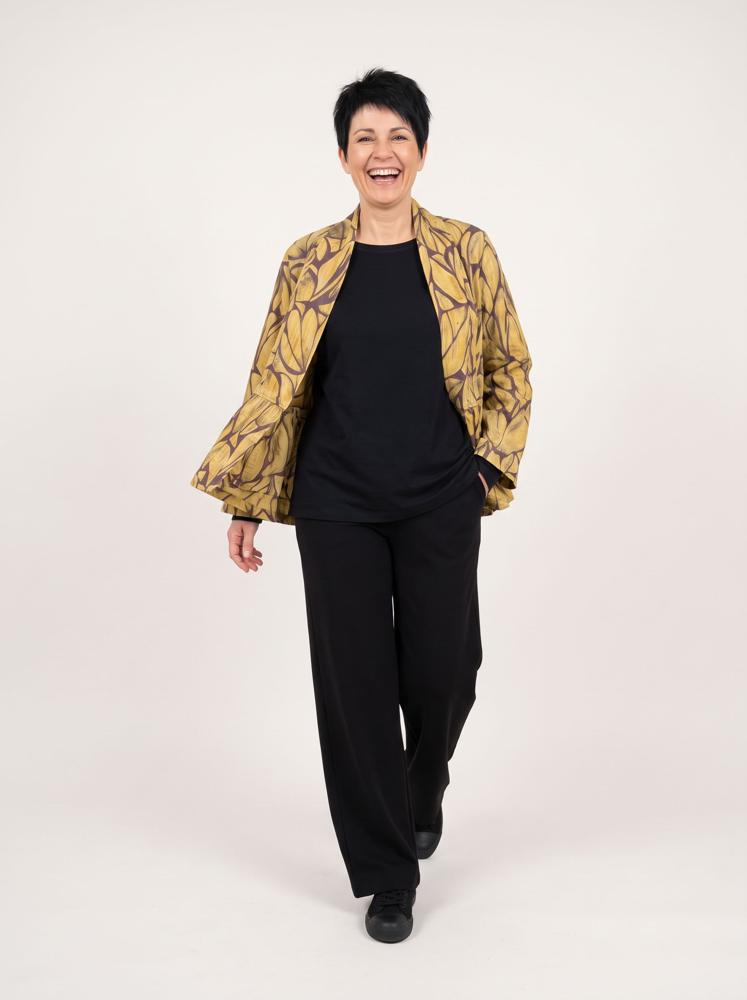 elegante damesjas met print 126037 - wendy trendy