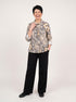 elegante katoenen print blouse 126136 - wendy trendy