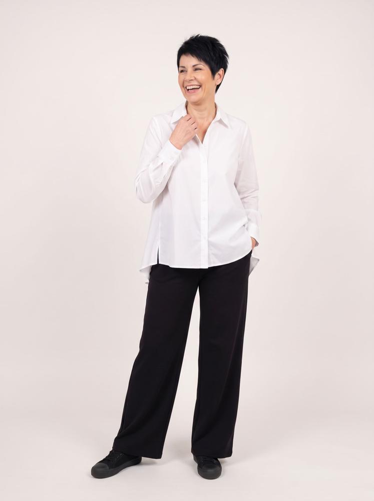 elegante katoenen blouse design 240726 - wendy trendy