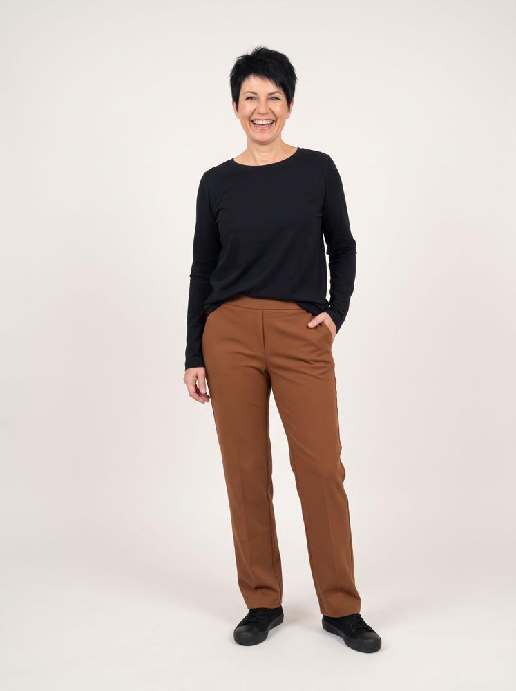 comfortabele viscose stretch broek 826116 - wendy trendy