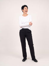 comfortabele viscose stretch broek 826116 - wendy trendy