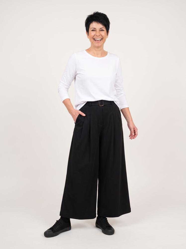 elegante wijde damesbroek 926045 - wendy trendy