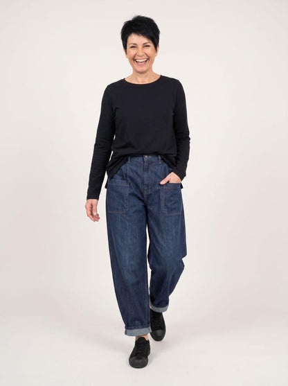 casual katoenen comfort broek 926061 - wendy trendy