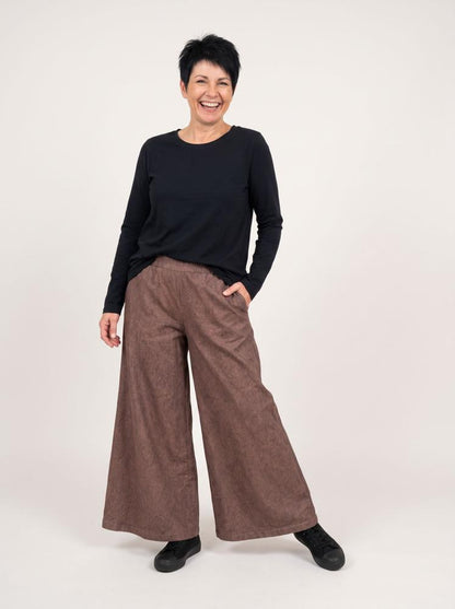 wijde katoenen damesbroek 926063 - wendy trendy