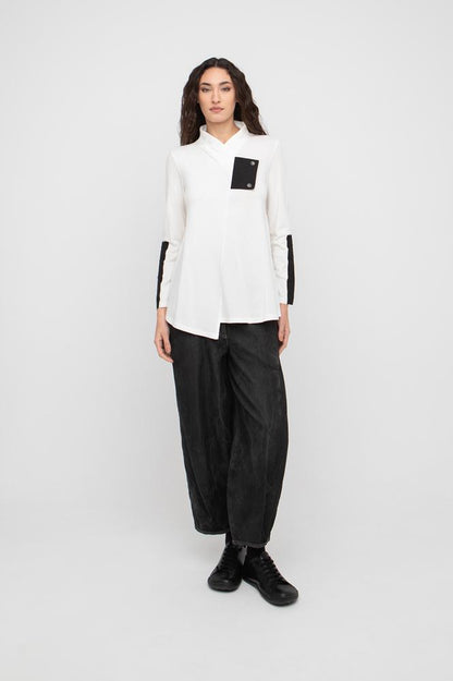 lyocell katoen comfort broek 777011 - Ozai N Kü