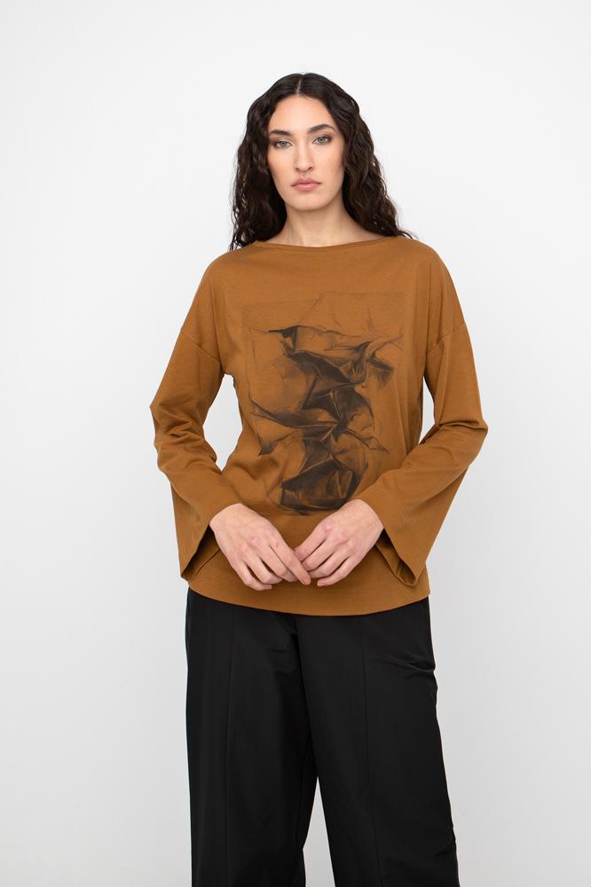 veelzijdige broek met hoge taille en wijde pijpen 777034 - Ozai N Kü
