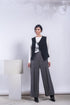 elegante broek met plooien en wijde pijpen 777045 - Ozai N Kü