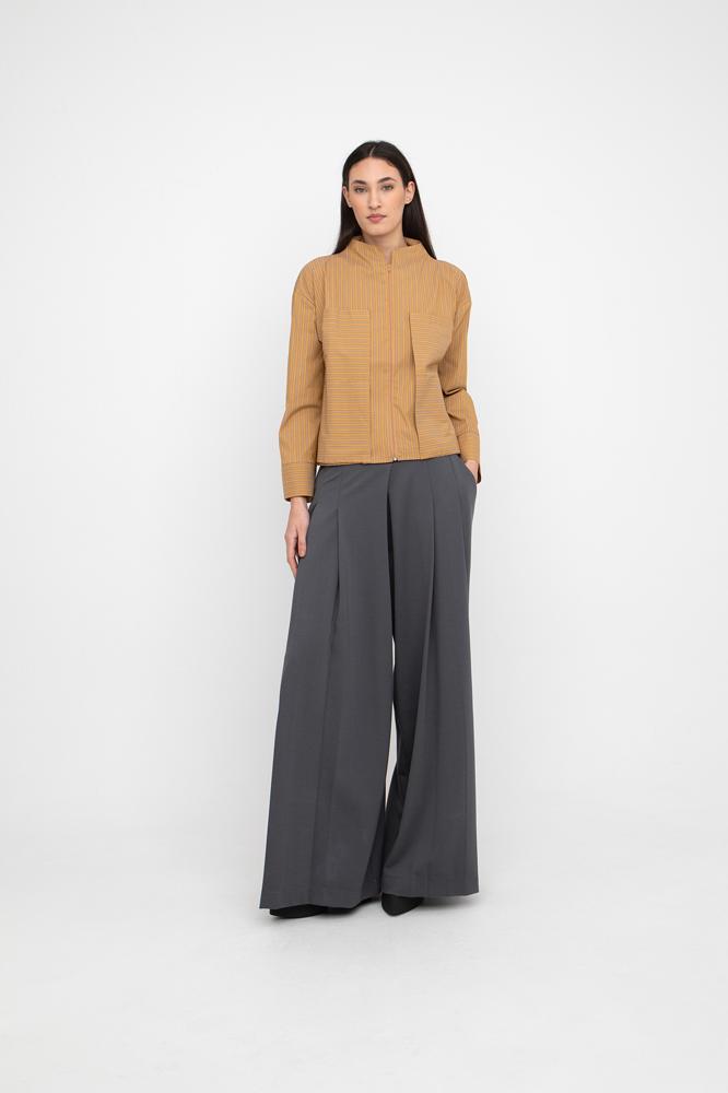 elegante gestreepte damesblouse 777006 - Ozai N Kü