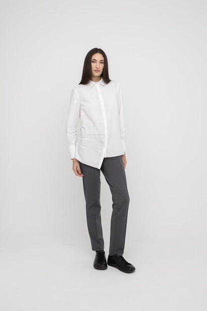 elegante katoenen damesblouse 777004 - Ozai N Kü