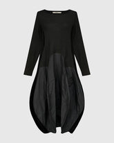 stijlvolle asymmetrische maxi jurk ud219aw - Alembika