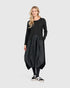 stijlvolle asymmetrische maxi jurk ud219aw - Alembika