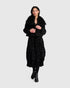 chique winterjas met kraag aj727aw - Alembika