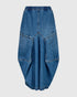 trendy denim culotte broek ap711aw - Alembika