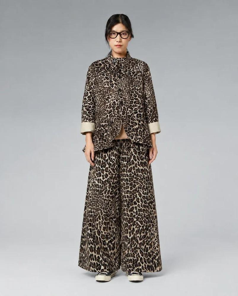 trendy dierenprint culotte broek 826122 - wendy trendy