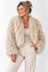 fluffy vest mf-03aw mf-03aw - Rose