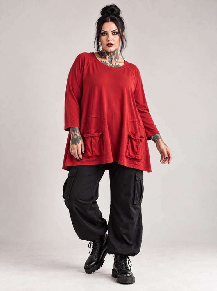 comfortabel katoen-lycra shirt 2423017aw - Sinne Design