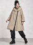 stijlvolle micropolyester winterjas 2224010aw - Sinne Design