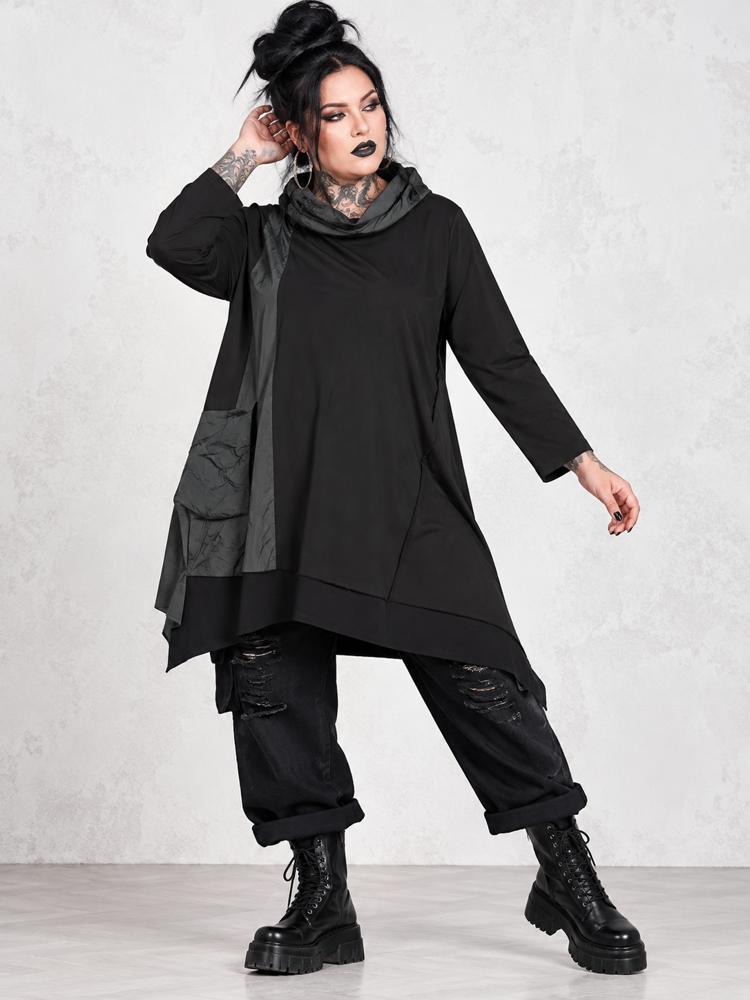 casual comfort katoenen jurk 2426009aw - Sinne Design
