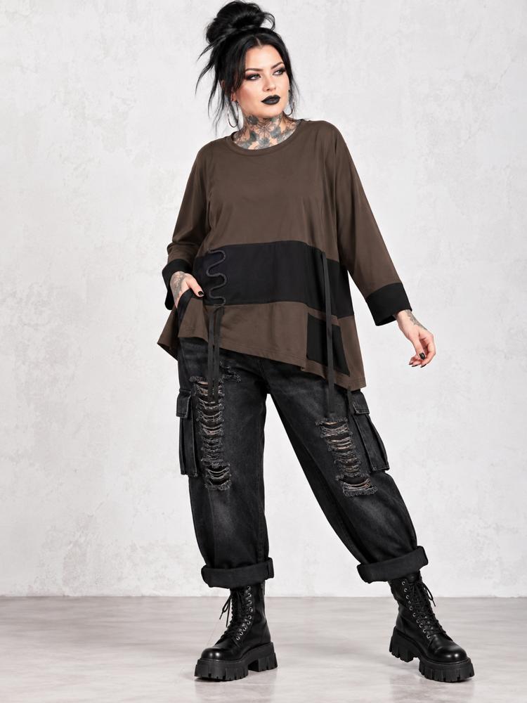 moderne katoen-lycra shirt 252326aw - Sinne Design