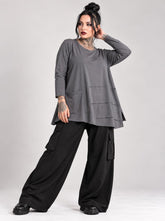 comfortabel katoenen stretch shirt 2423003aw - Sinne Design