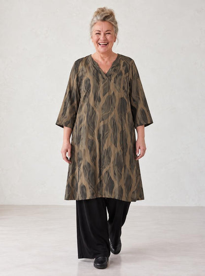 stijlvolle viscose jurk bridget bridgetaw - Ophilia