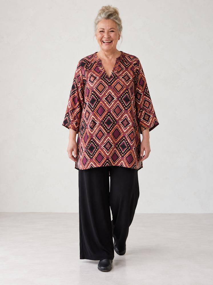stijlvolle geometrische bloes lucy lucyaw - Ophilia