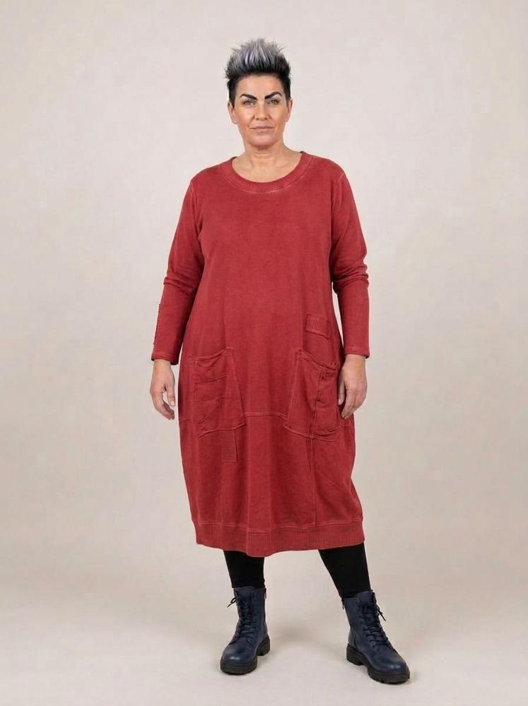 comfortabele katoenen casual jurk 2426001 - Sinne Design