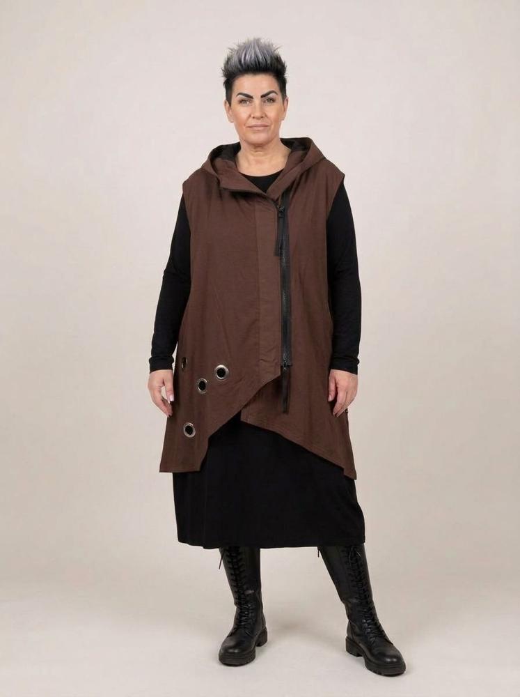 asymmetrische tuniek met rits 2128001 - Sinne Design