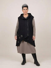 asymmetrische tuniek met rits 2128001 - Sinne Design