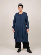 comfortabele katoenen jurk met zakken 2426000 - Sinne Design