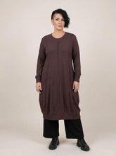 comfortabele katoenen jurk met zakken 2426000 - Sinne Design