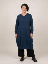 comfortabele katoenen jurk met zakken 2426000 - Sinne Design