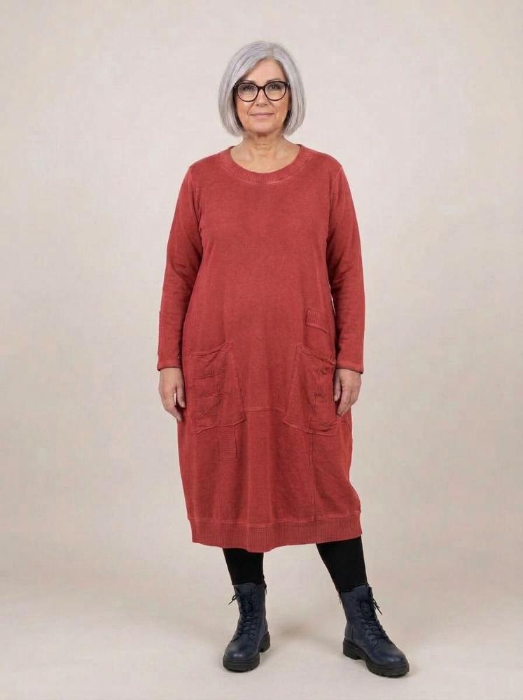 comfortabele katoenen casual jurk 2426001 - Sinne Design