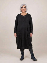 comfortabele katoenen casual jurk 2426001 - Sinne Design