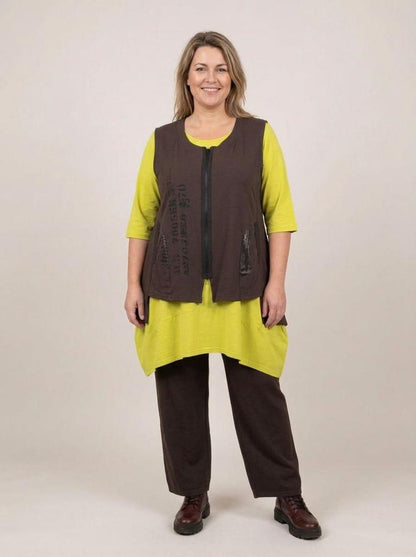 comfortabele katoenen tuniek 252314 - Sinne Design
